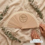 Abanico de Madera Ilustrado - Comunión - Imagen 3