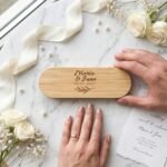Abridor y Sacacorchos de Bambú - Boda