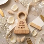Soporte para Vino con Sacacorchos  - Boda