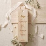 Caja para Vino con Dedicatoria para Hermanos o Amigos