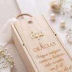 Caja para Vino con Dedicatoria para Padrinos - Imagen 2