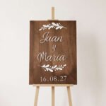Cartel de Boda - Bienvenida "Modelo Esencial" - Imagen 3