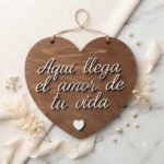 Cartel de Boda - Aquí Llega El Amor De Tu Vida