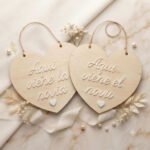 Cartel de Boda - Aquí viene la novia o novio