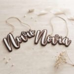 Cartel de Boda - Para Sillas de los Novios  "Modelo Natura" (Pack 2) - Imagen 3