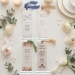 Marcapáginas de Papel Verjurado - Boda - Imagen 3