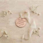 Medalla para Ramo de Novia - Rose Gold