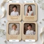 Portafotos de Madera - Comunión - Imagen 3