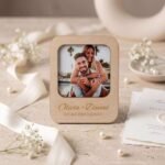 Portafotos de Madera - Boda