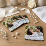 Posavasos con Foto - Boda