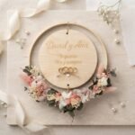 Porta Alianzas con Flores Preservadas