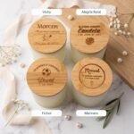Vela Aromática Bambú - Comunión - Imagen 2