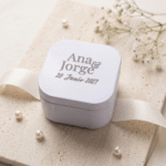 Vela Aromática Metalizada - Boda
