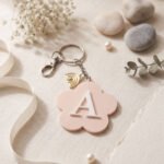Llavero de Metacrilato "Floral"