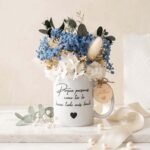 Taza Floral para Damas de Honor