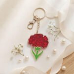 Llavero de Metacrilato "Flor"