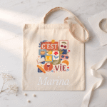 Tote Bag "C'est la vie" - Imagen 2