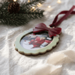 Bola de navidad "marco vintage"